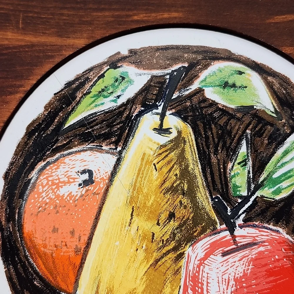 Vintage Mid Century Modern MCM/Retro Wood Cheese Charcuterie Board - Picture 5 of 16